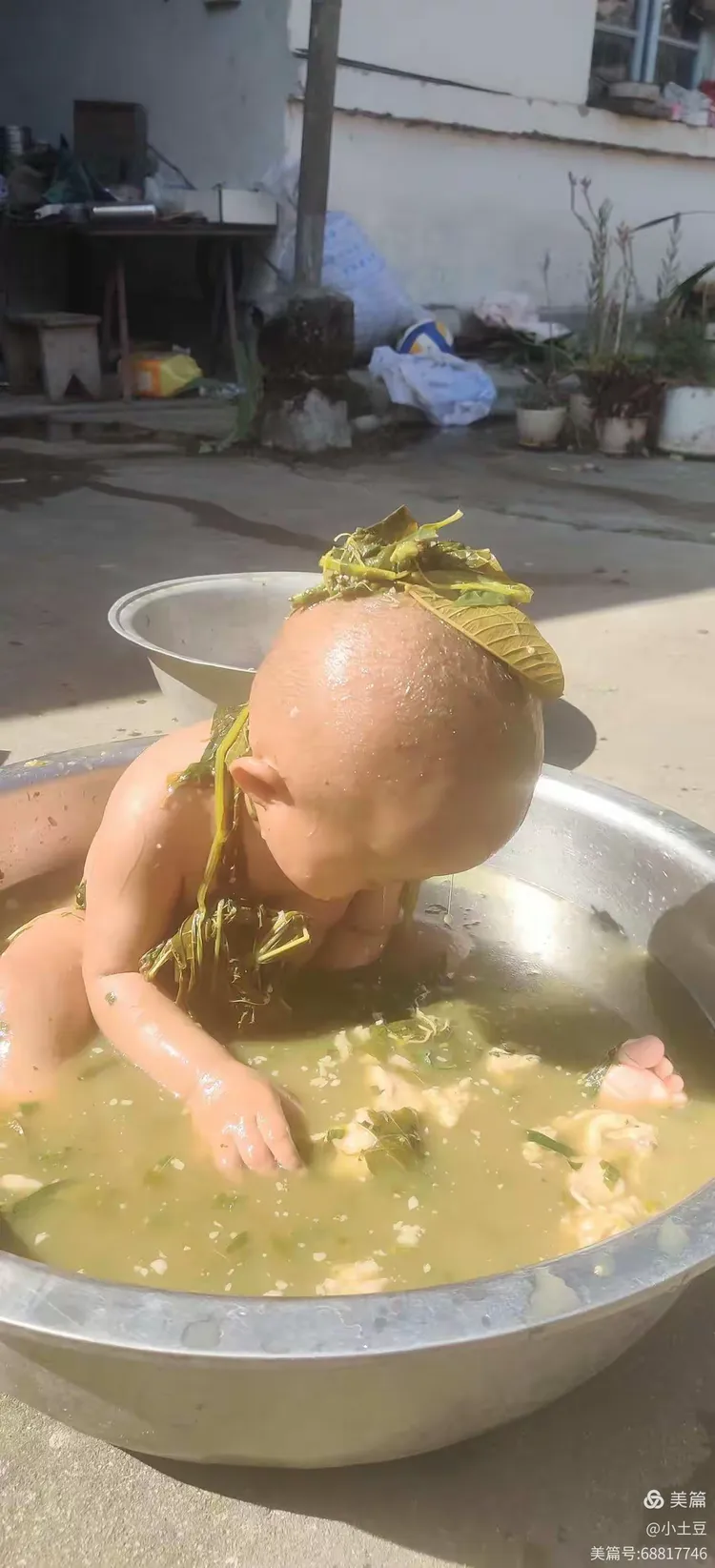 出痧子的小朋友!